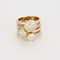 Bague 55 HULCHI BELLUNI - Funghetti - Bague en or et diamants 58 Facettes DV11120-2