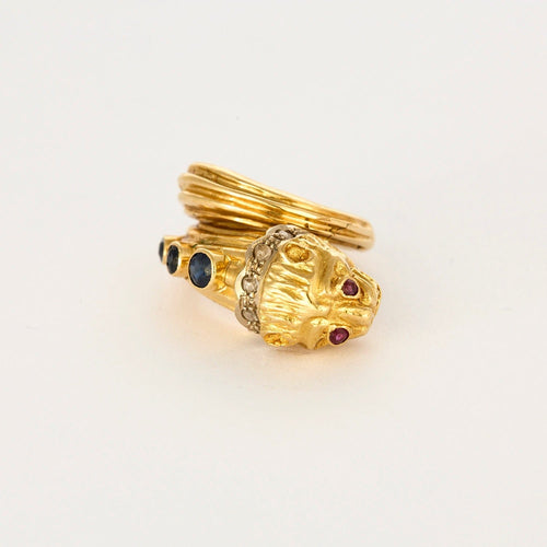 Bague 47 ILIAS LALAOUNIS  - Bague Chimère en or jaune 58 Facettes DV0960-7