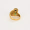 Bague 52 Bague jonc croisé en or jaune, diamants, saphir, rubis et émeraude 58 Facettes DV0302-5-52-1