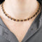 Collier Collier en or jaune et grenat 58 Facettes DV11262-6