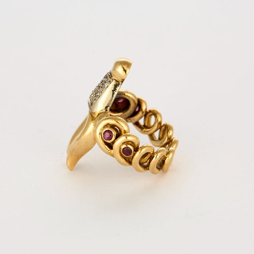 Bague 48 ILIAS - LALAOUNIS - Bélier - Bague en or jaune, or gris et diamants 58 Facettes DV0960-3-48-2