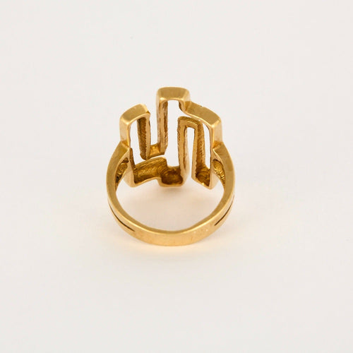 Bague 50 ILIAS -LALAOUNIS- Bague en or jaune 58 Facettes DV0960-2-50-2