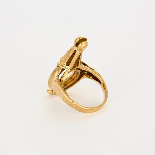 Bague 50 ILIAS LALAOUNIS - Bague Bélier en or jaune 58 Facettes DV0960-5-50-5