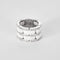 Bague 52 CHANEL - ULTRA - Bague céramique blanche, or gris et diamants. 58 Facettes DV11960-2-52-1