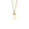 Collier Collier en or jaune diamants et perle de culture 58 Facettes DV12218-2