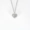 Collier CHOPARD - HAPPY DIAMOND - HEART - Collier or gris et diamants 58 Facettes DV0958-1