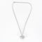 Collier CHOPARD - HAPPY DIAMOND - HEART - Collier or gris et diamants 58 Facettes DV0958-1