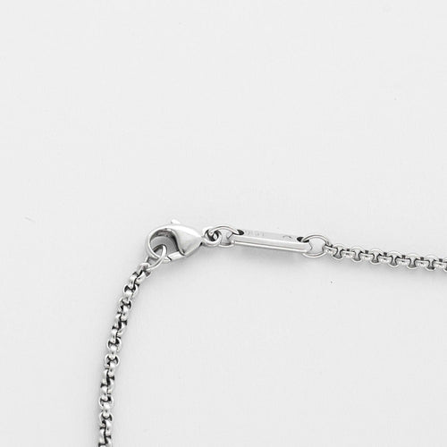 Collier CHOPARD - HAPPY DIAMOND - HEART - Collier or gris et diamants 58 Facettes DV0958-1