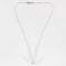 Collier Collier en or blanc et pendentif diamant 58 Facettes DV12218-4