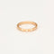 Bague 50 CHAUMET - Bee my Love - Alliance or rose et diamants 58 Facettes DV7745-1-50-2