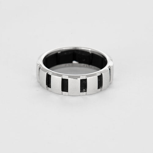 Bague 58 CHAUMET - Class One - Bague or blanc 58 Facettes DV11712-1