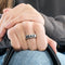 Bague 58 CHAUMET - Class One - Bague or blanc 58 Facettes DV11712-1