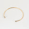 Bracelet GINETTE NY -  “Single diamond choker bangle” - Bracelet jonc en or rose et diamants 58 Facettes DV11308-1