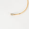 Bracelet GINETTE NY -  “Single diamond choker bangle” - Bracelet jonc en or rose et diamants 58 Facettes DV11308-1