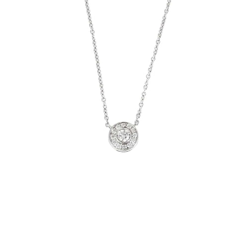 Collier TIFFANY - Soleste - Collier en platine et diamants 58 Facettes DV11922-3