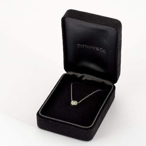 Collier TIFFANY - Soleste - Collier en platine et diamants 58 Facettes DV11922-3