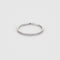 Bague 56 MAUBOUSSIN - Fine alliance or blanc et diamants 58 Facettes DV11922-5-56-3