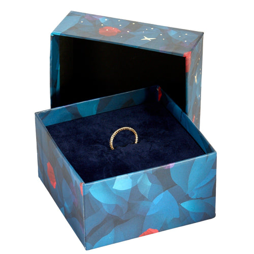 Bague 55.5 MAUBOUSSIN - Alliance or rose et diamants 58 Facettes DV11922-6-555-4