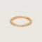 Bague 55.5 MAUBOUSSIN - Alliance or rose et diamants 58 Facettes DV11922-6-555-4