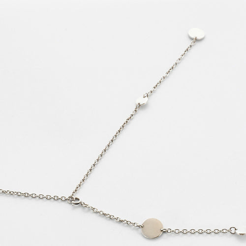 Collier HERMES - Confettis - Sautoir en argent et or rose 58 Facettes DV0481-2
