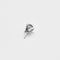 Boutons d'oreilles en or gris et diamants 58 Facettes DV11069-4