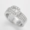 Bague 52 CHOPARD - Happy diamond Heart - Bague en or gris et diamants 58 Facettes DV12128-1-52-1
