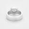 Bague 52 CHOPARD - Happy diamond Heart - Bague en or gris et diamants 58 Facettes DV12128-1-52-1