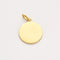 Pendentif AUGIS -  Médaille d'Amour - Médaille or jaune, rubis et diamant 58 Facettes DV0944-1