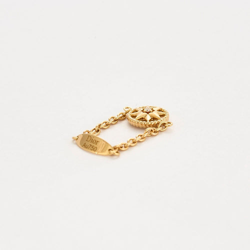 Bague 47 DIOR - ROSE DES VENTS - Bague en or jaune, nacre et diamant 58 Facettes DV6875-4-47-2