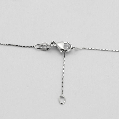 Collier Collier en or blanc avec pendentif croix diamants 58 Facettes DV4154-8
