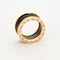 Bague 55 BULGARI - B ZERO - Edition spéciale- Bague en or rose et marbre vert 58 Facettes DV0964-1-DV0882-1