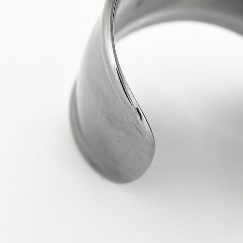 Bracelet TIFFANY - Bone -  Bracelet manchette ruthenium sur cuivre 58 Facettes DV0964-2