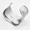 Bracelet TIFFANY - Bone -  Bracelet manchette ruthenium sur cuivre 58 Facettes DV0964-2