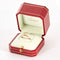 Bague 52 Cartier - 1895 - Bague solitaire en or rose et diamant 58 Facettes DV7296-1-52-1
