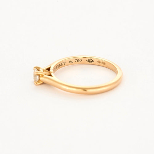 Bague 52 Cartier - 1895 - Bague solitaire en or rose et diamant 58 Facettes DV7296-1-52-1