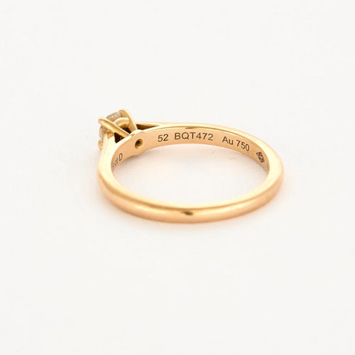 Bague 52 Cartier - 1895 - Bague solitaire en or rose et diamant 58 Facettes DV7296-1-52-1
