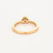 Bague 52 Cartier - 1895 - Bague solitaire en or rose et diamant 58 Facettes DV7296-1-52-1
