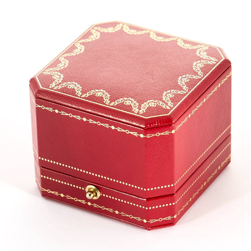 Bague 52 Cartier - 1895 - Bague solitaire en or rose et diamant 58 Facettes DV7296-1-52-1