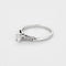 Bague 55 MAUBOUSSIN - Tu es le sel de ma vie n°3 - Solitaire or blanc et diamants 58 Facettes DV0939-1-DV0882-1
