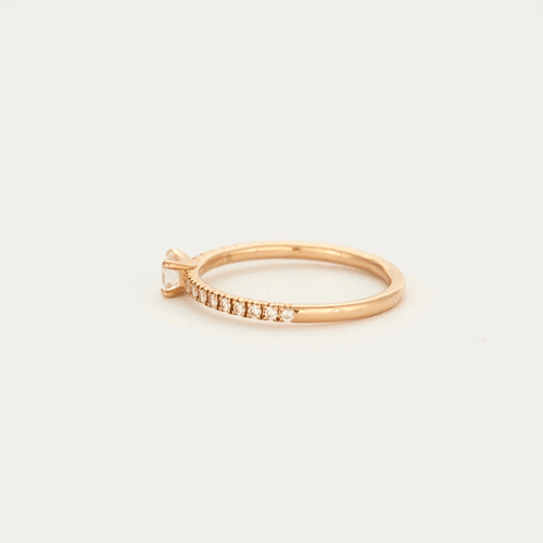 Bague 47 CARTIER - Bague Etincelle or rose et diamants 58 Facettes DV0971-1-47-2