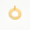 Pendentif DINH VAN - Cible - Pendentif en or jaune 58 Facettes DV12511-1