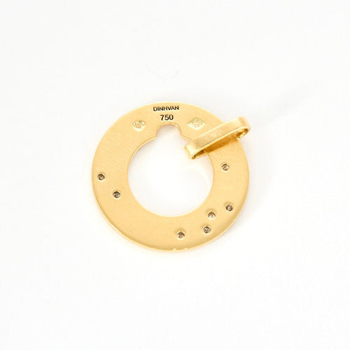 Pendentif DINH VAN - Cible - Pendentif en or jaune 58 Facettes DV12511-1