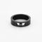 Bague 56 MESSIKA - Bague Move en titanium noir et diamant noir 58 Facettes DV12249-2