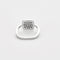 Bague 51 DINH VAN - Impression - Petit Modèle - Bague en or gris et diamants 58 Facettes DV0963-1-51-2
