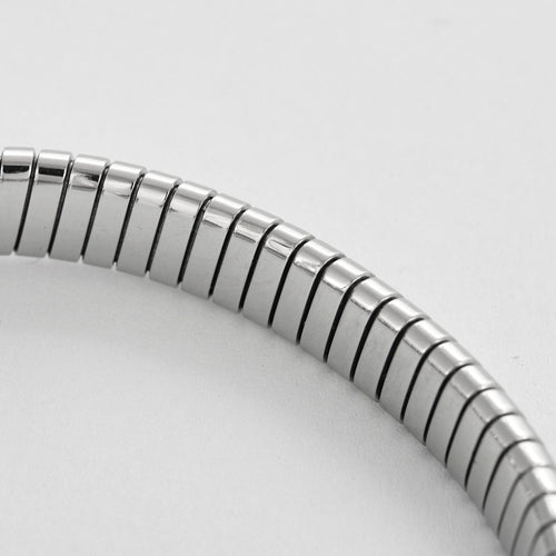 Bracelet Bulgari Bracelet BULGARI - Bracelet ouvert or gris et diamants 58 Facettes DV12366-1
