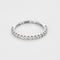 Bague 47 Demie Alliance en or gris et diamants 58 Facettes DV12420-3-47-2