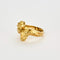 Bague 51 Bague Chimère en or jaune 58 Facettes DV0960-15-51-2