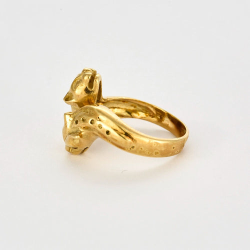 Bague 51 Bague Chimère en or jaune 58 Facettes DV0960-15-51-2