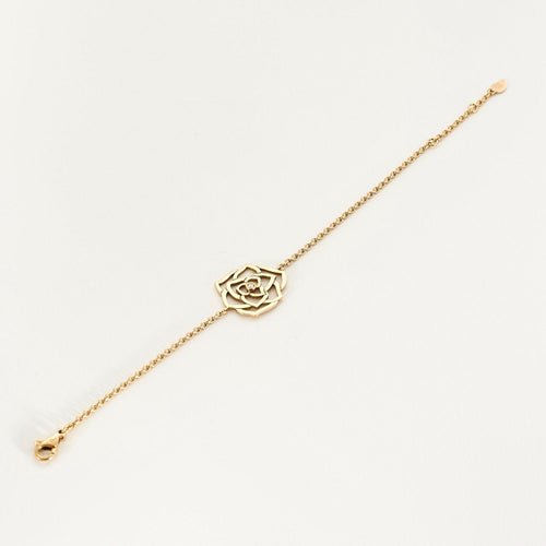 Bracelet PIAGET -  Rose -  bracelet en or jaune et diamant. 58 Facettes DV11277-7