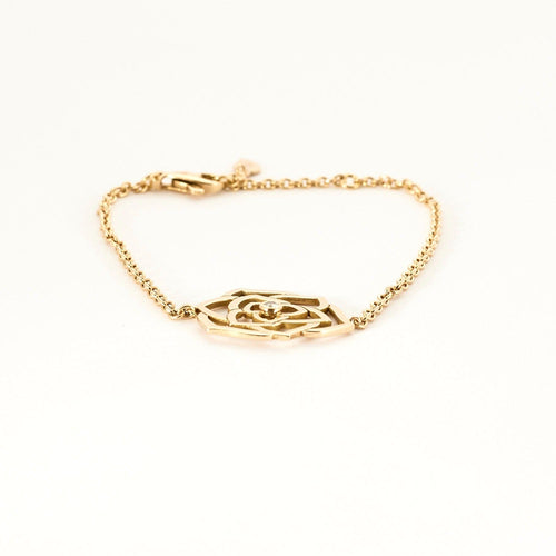 Bracelet PIAGET -  Rose -  bracelet en or jaune et diamant. 58 Facettes DV11277-7